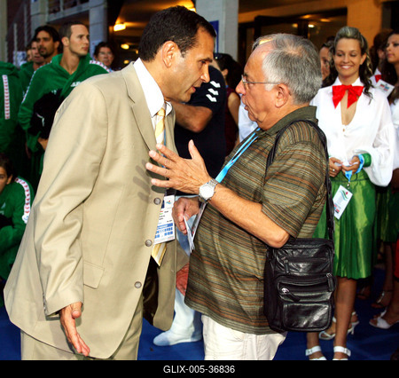 Úszó EB megnyitó-stock-foto