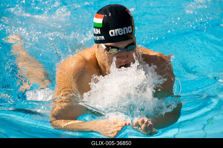 Úszó Európa-bajnokság-stock-foto