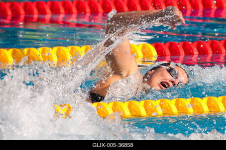 Úszó Európa-bajnokság-stock-foto
