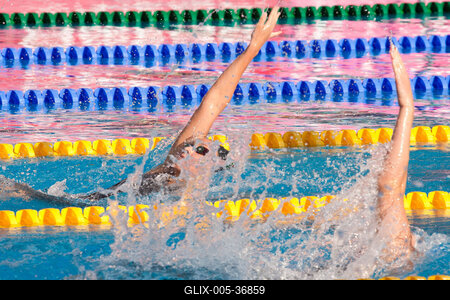 Úszó Európa-bajnokság-stock-foto