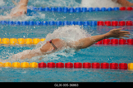 Úszó Európa-bajnokság-stock-foto