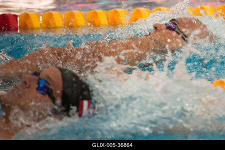 Úszó Európa-bajnokság-stock-foto