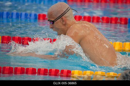 Úszó Európa-bajnokság-stock-foto