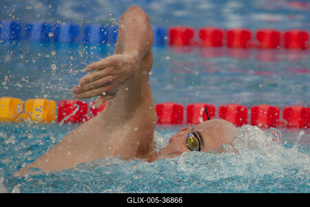 Úszó Európa-bajnokság-stock-foto
