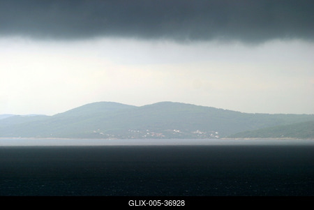 Ciovo-sziget, Horvátország-stock-foto