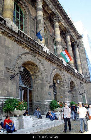 A Budapesti Műszaki és Gazdaságtudományi Egyetem-stock-foto