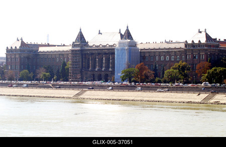 A Budapesti Műszaki és Gazdaságtudományi Egyetem-stock-foto