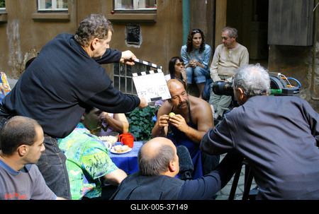 Noé bárkája egy pesti bérházban-stock-foto