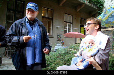 Noé bárkája egy pesti bérházban-stock-foto