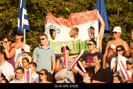 Úszó Európa-bajnokság-stock-foto