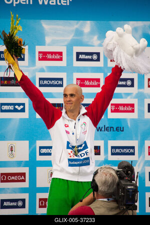 Úszó Európa-bajnokság-stock-foto