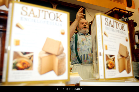 Sajtok enciklopédiája-stock-foto