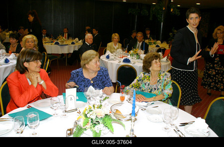 Jótékonysági vacsora-stock-foto