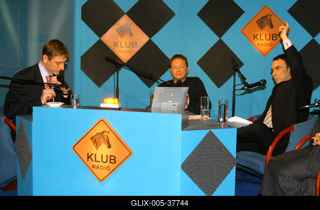 Gyurcsány Ferenc műsort vezet a Klub Rádióban-stock-foto