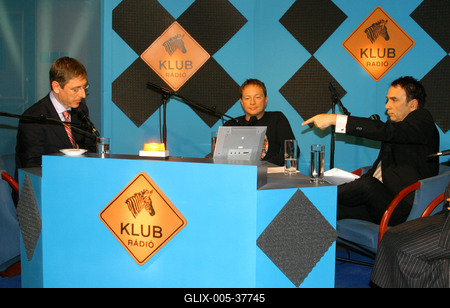 Gyurcsány Ferenc műsort vezet a Klub Rádióban-stock-foto