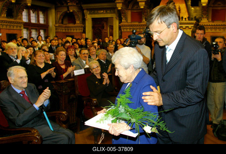 Kiosztották a Főváros Díszpolgára és a Pro Urbe díjat-stock-foto