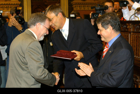Kiosztották a Főváros Díszpolgára és a Pro Urbe díjat-stock-foto