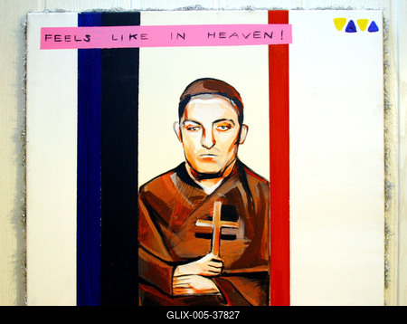 Festménykiállítás Győzikéről-stock-foto