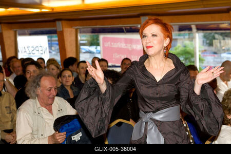 Vígszínházi évadzáró-stock-foto