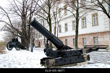 Hadtörténeti Múzeum-stock-foto