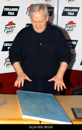 Szabó István kéznyoma felkerült a Csillagok Falára-stock-foto