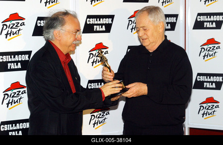 Szabó István kéznyoma felkerült a Csillagok Falára-stock-foto