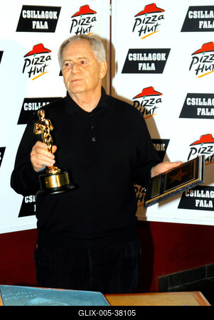 Szabó István kéznyoma felkerült a Csillagok Falára-stock-foto