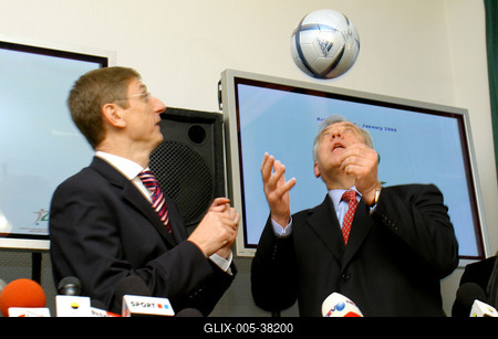 Sajtótájékoztató a 2012-s közös EB-ről-stock-foto