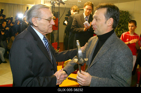 Grosics Gyulát ünnepelték 80. születésnapján-stock-foto