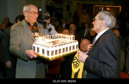 Grosics Gyulát ünnepelték 80. születésnapján-stock-foto