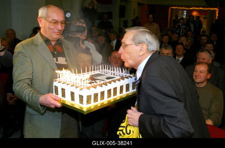 Grosics Gyulát ünnepelték 80. születésnapján-stock-foto