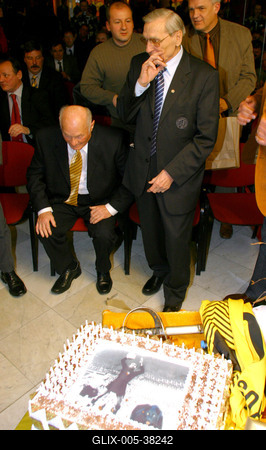 Grosics Gyulát ünnepelték 80. születésnapján-stock-foto