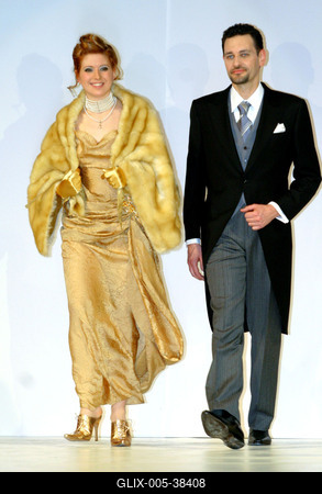 Politikusok a kifutón-stock-foto