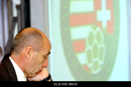 Kisteleki István az MLSZ elnöke-stock-foto