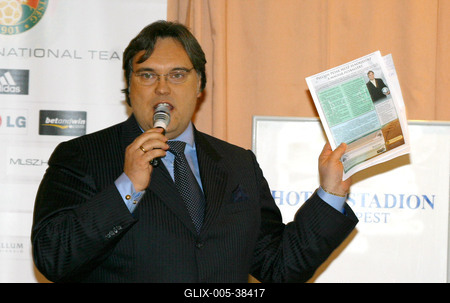 Kisteleki István az MLSZ elnöke-stock-foto