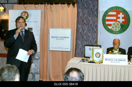 Kisteleki István az MLSZ elnöke-stock-foto