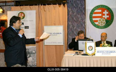 Kisteleki István az MLSZ elnöke-stock-foto