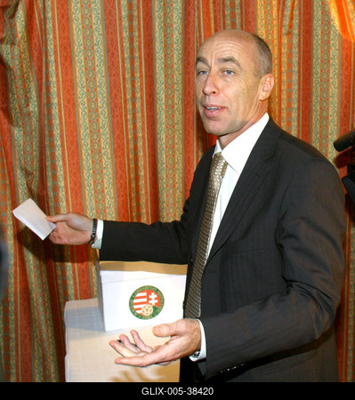 Kisteleki István az MLSZ elnöke-stock-foto