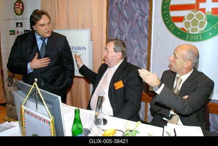 Kisteleki István az MLSZ elnöke-stock-foto