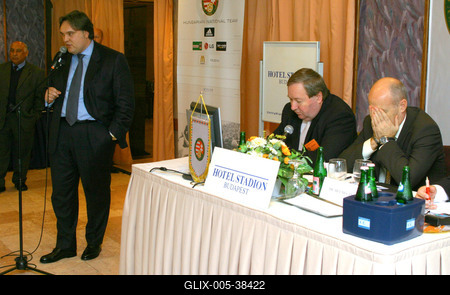 Kisteleki István az MLSZ elnöke-stock-foto