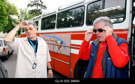 A Szenes-turné Gyöngyösön-stock-foto