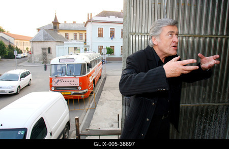A Szenes-turné Gyöngyösön-stock-foto