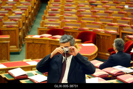 Megalakult az új Országgyűlés-stock-foto