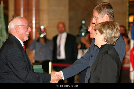 Állami kitüntetések augusztus 20-a alkalmából-stock-foto