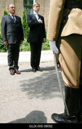 Honvédségi értekezlet-stock-foto