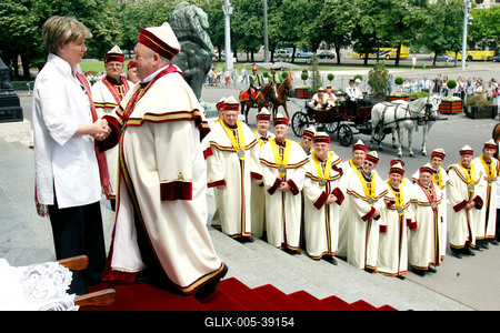 Magyarok Nagy Asztala gasztronómiai fesztivál-stock-foto