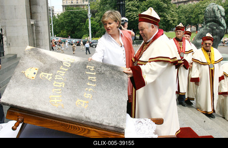 Magyarok Nagy Asztala gasztronómiai fesztivál-stock-foto