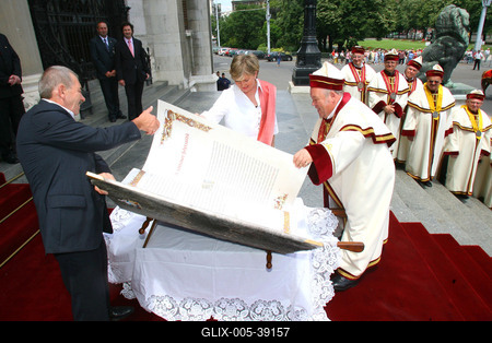 Magyarok Nagy Asztala gasztronómiai fesztivál-stock-foto