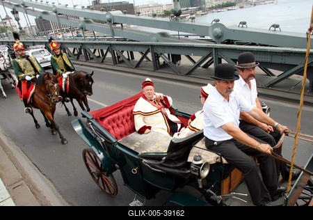Magyarok Nagy Asztala gasztronómiai fesztivál-stock-foto