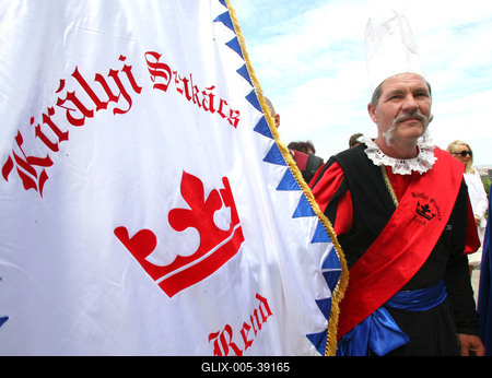 Magyarok Nagy Asztala gasztronómiai fesztivál-stock-foto